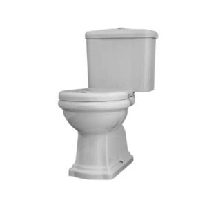 Klozetpods  RETRO  grīdas 72x38,5 cm,vertik. izvads gridā, white, KERASAN