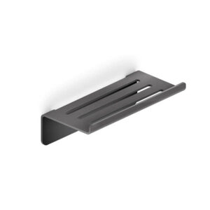 Plaukts dušai BEND 30cm, Black Matt, IBB