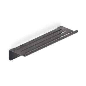 Plaukts dušai BEND 45cm, Black Matt, IBB