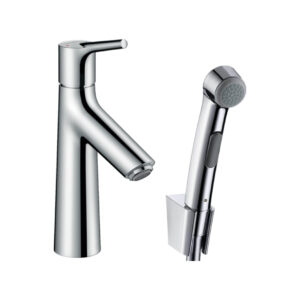 Maisītājs TALIS S, izlietnei, ar bidettu, chrome, HANSGROHE