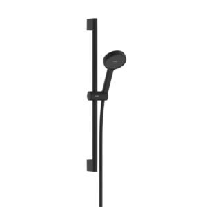 Dušas komplekts ACTIVERA SELECT S 95,  2jet, stienis 65cm, matt black, HANSGROHE