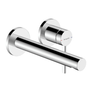 Maisītājs ZESIS S, izlietnei, no sienas, snīpis 195mm, chrome, HANSGROHE