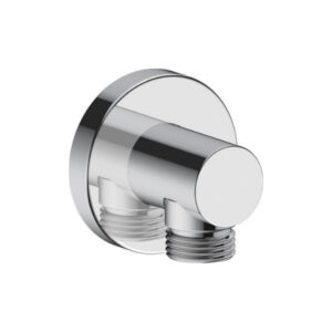 Izvads no sienas ROUND, chrome, DURAVIT