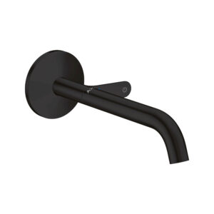Maisītājs ONE, izlietnei, no sienas, snīpis 220mm, Black matt, AXOR