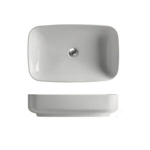 Izlietne TriBeCa 600x380mm, White, KERASAN
