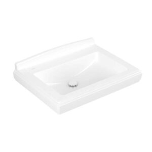Izlietne HOMMAGE, trīs caurumi mais., 750x580mm, white/CP, VILLEROY&BOCH