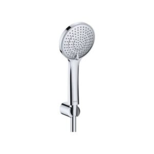Dušas komplekts ar turētāju, šļūteni 160cm un rokas dušu D120mm 3 jet, chrome, DURAVIT