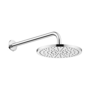 Dušas galva ROUND, D=250mm, ar turētāju 410, chrome, DURAVIT