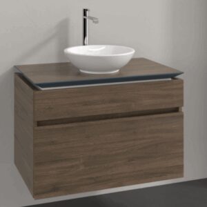 Skapis LEGATO, 800x550x500cm, 2 atvilkt. ar sadalītājiem, Arizona Oak, VILLEROY&BOCH