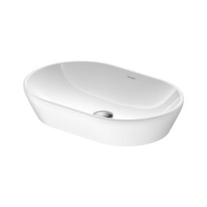 Izlietne D-NEO, 600x400xH120mm, uz virsmu liekama, white, DURAVIT