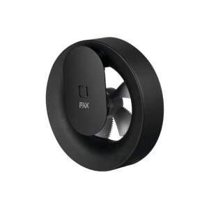 Ventilators NORTE UL, automātisks, ar 5-ām programām caur Bluetooth, 17-20 dB, black matt, PAX