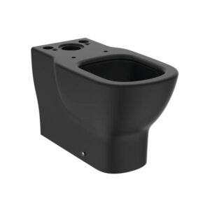 Klozetpods TESI AQUABLADE, grīdas, līdz ar sienu, Black matt, IDEAL STANDARD