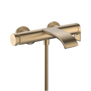 Maisītājs VIVENIS, vannai, no sienas, Brushed Bronze, HANSGROHE