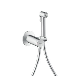 Bidetta AXOR showers round, 1-jet, ar sļūteni 125cm, chrome, HANSGROHE
