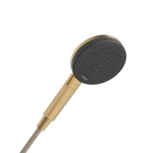 Rokas duša RAINDANCE ALIVE Select S, D125, 3-jet, brushed bronze, HANSGROHE