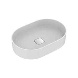 Izlietne STRADA II, 600x400xH130mm, uz virsmu liekama, white, IDEAL STANDARD