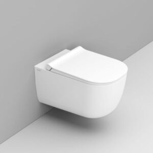 Klozetpods MIRTO, Rimless, piekarams, white, CERAMICA DOLOMITE