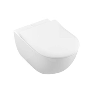 Klozetpods SUBWAY 2.0, rimless, piekarams, ar softclosing vāku, white, VILLEROY&BOCH