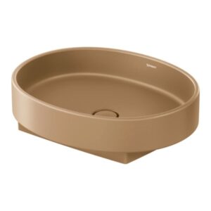 Izlietne BALCOON, 550mm, uz virsmas liekama, clay terra matt, DURAVIT
