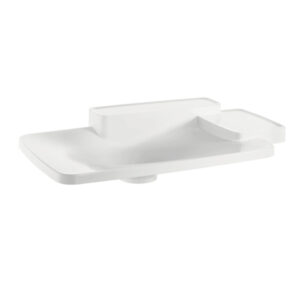 Izlietne AXOR BOUROULLEC 866 mm ar 2 plauktiem, AXOR