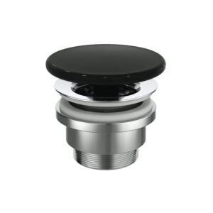 Noplūde FREE WASTE, ceramic Black, IDEAL STANDARD