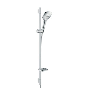 Dušas komplekts RAINDANCE SELECT E120, 3-jet, stienis 90 cm, chrome, HANSGROHE