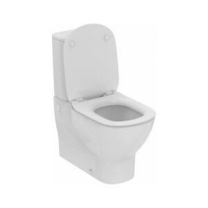 Klozetpods TESI AQUABLADE, BTW, ar skalošanas kasti un softclosing vāku, white, IDEAL STANDARD