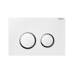 Poga SIGMA 20, matt chrome/bright chrome/matt chrome, GEBERIT