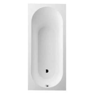 Vanna OBERON, 1800x800mm, ar kājām, Quaryl, white, VILLEROY&BOCH