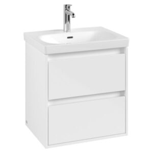 Skapis SKYLA, 572x439xH596mm, ar 2-ām atvilknēm, Brilliant White, VILLEROY&BOCH