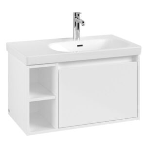 Skapis SKYLA, 772x439xH436mm, labais, ar 1 atvilkni, Brilliant White, VILLEROY&BOCH