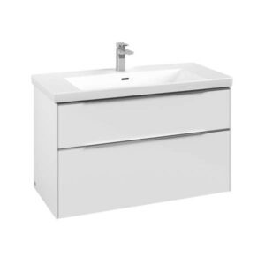 Mēbele izlietnei SUBWAY 3.0, 973xH576x478mm, Brilliant white/Glossy aluminium, VILLEROY&BOCH
