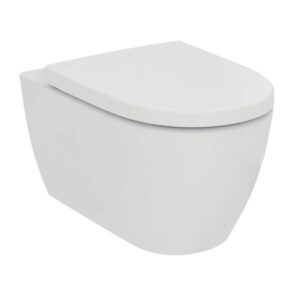 Klozetpods I.LIFE O, piekarams, HidroTwist, white, IDEAL STANDARD
